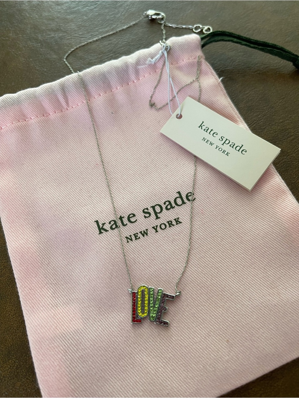 NWT Kate spade love necklace - Picture 4 of 8